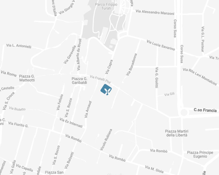 Mappa Ximenes Rivoli