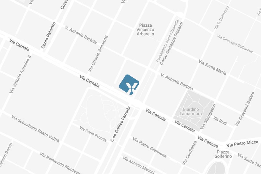 Mappa Ximenes Torino